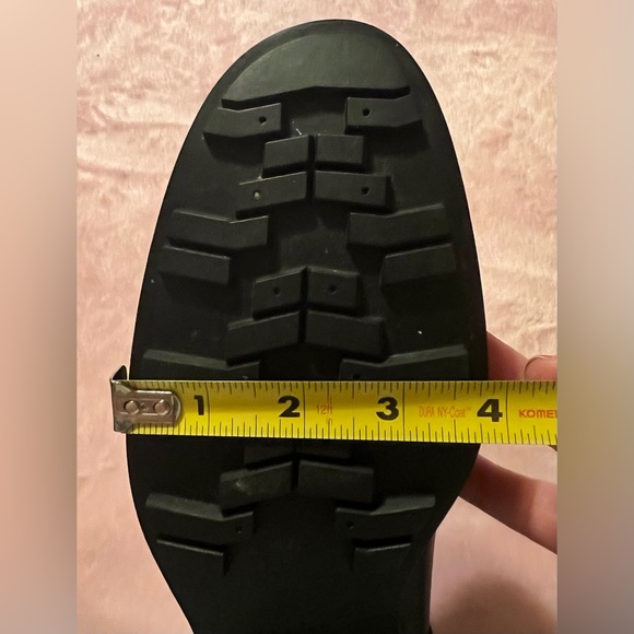 GUVC Authentic Prada Linea Rossa Men's Black Leather Chelsea Ankle Boots 38.5 - Picture 15 of 15